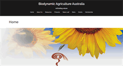Desktop Screenshot of biodynamics.net.au